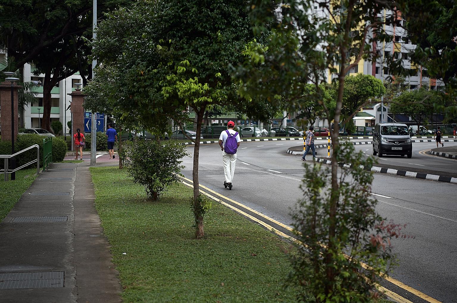 Banning personal mobility devices from footpaths and restricting their use to roads would pose a greater risk to riders as well as motorists, said Senior Minister of State for Transport Lam Pin Min. He noted that the speed limit for PMDs and bicycles