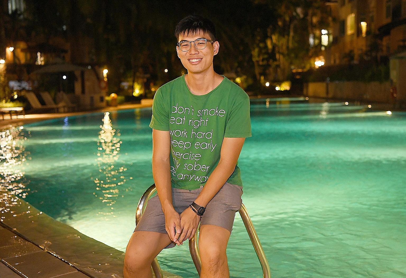 Mr Nicholas Chan frequently played truant when he was a student at Bishan Park Secondary School and eventually quit studies there.