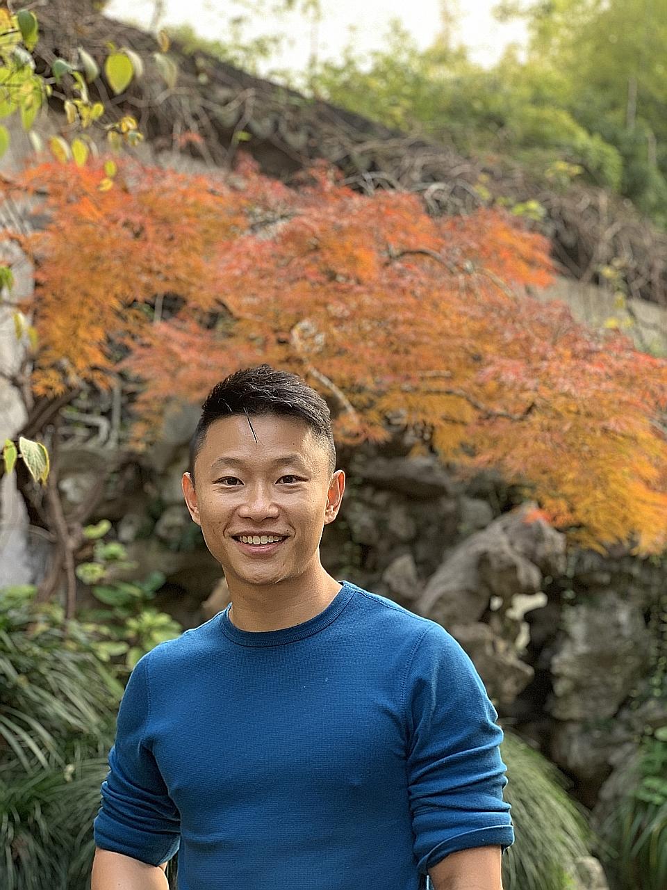 Mr Alvin Poh, 35, became a millionaire when he sold off Vodien Internet Solutions, which he co-founded, for $30 million. He donated $250,000 to SMU to start a scholarship for needy undergraduates. PHOTO: COURTESY OF ALVIN POH