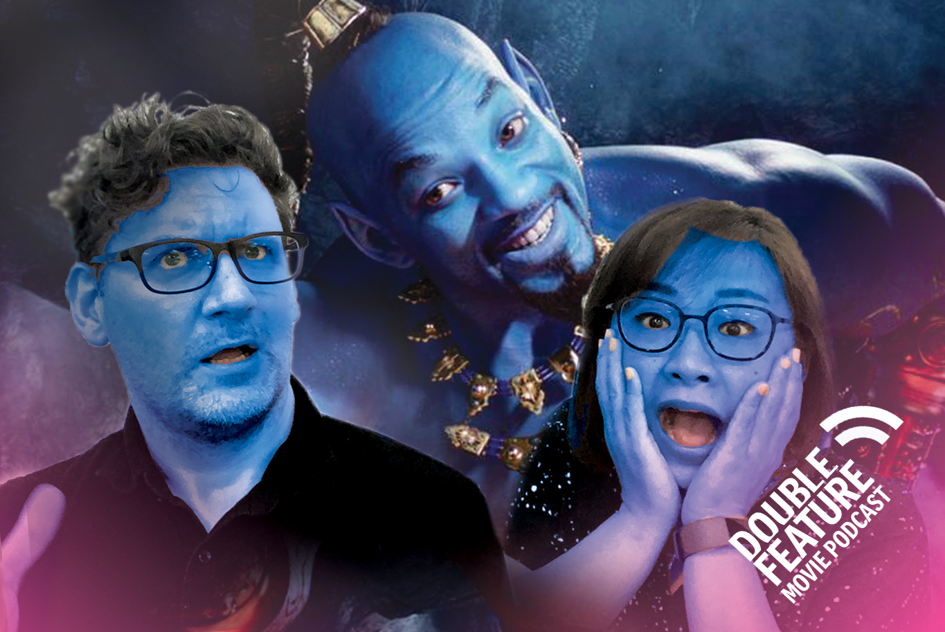 Double Feature movie review Aladdin Disney Zac Efron