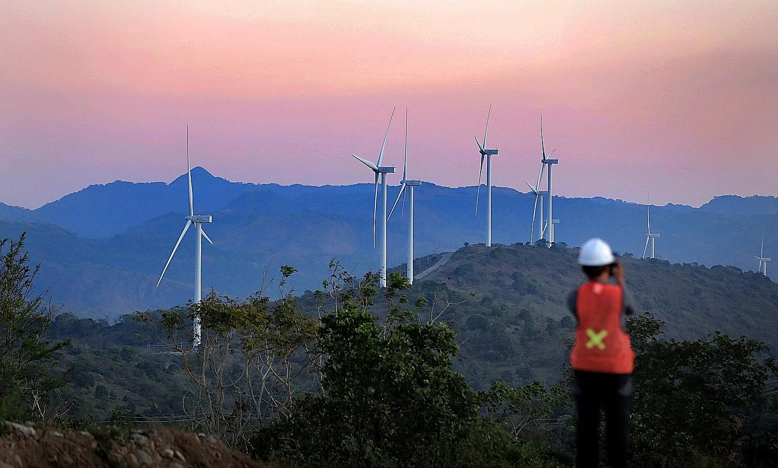 Wind turbines in South Sulawesi, Indonesia. The rapid advancements in science and innovation have opened up many new possibilities to pursue sustainable development, says Deputy Prime Minister Heng Swee Keat.