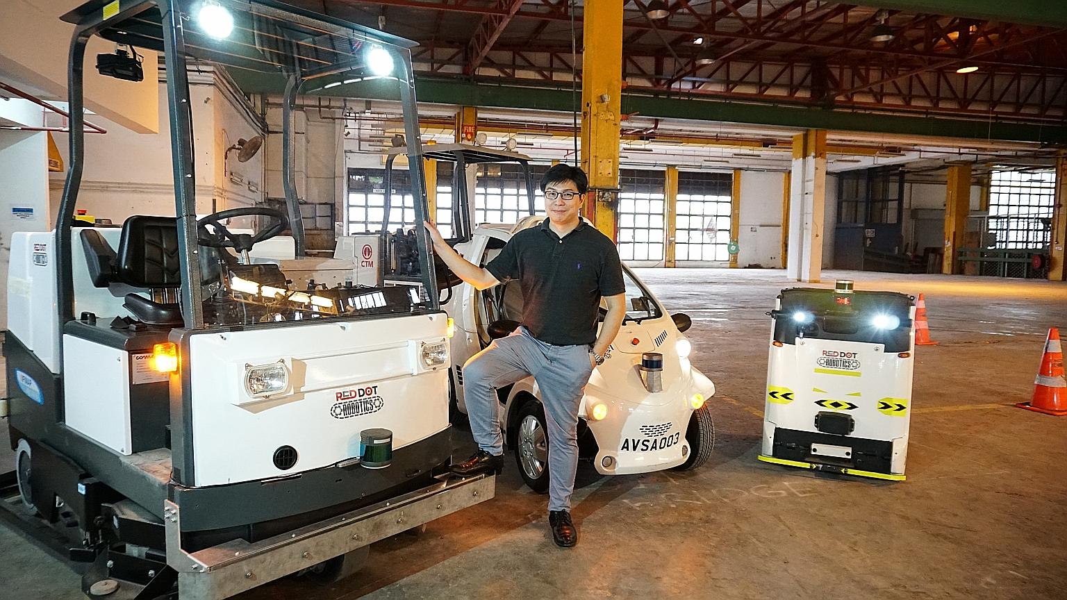 By 2025, Red Dot Robotics founder Joseph Lew wants to commercialise his autonomous solutions and supply them to the world's top 10 airports.