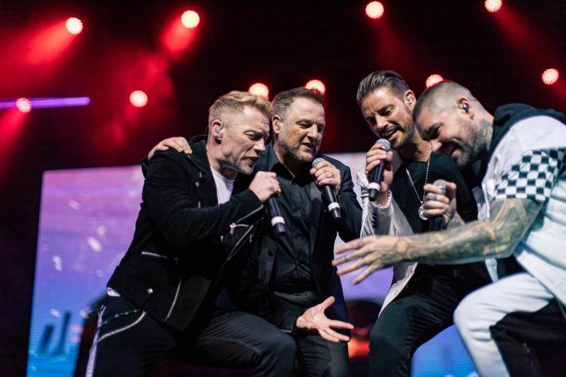 Concert review: Dad-dancing and coordinated outfits at Boyzone's ...