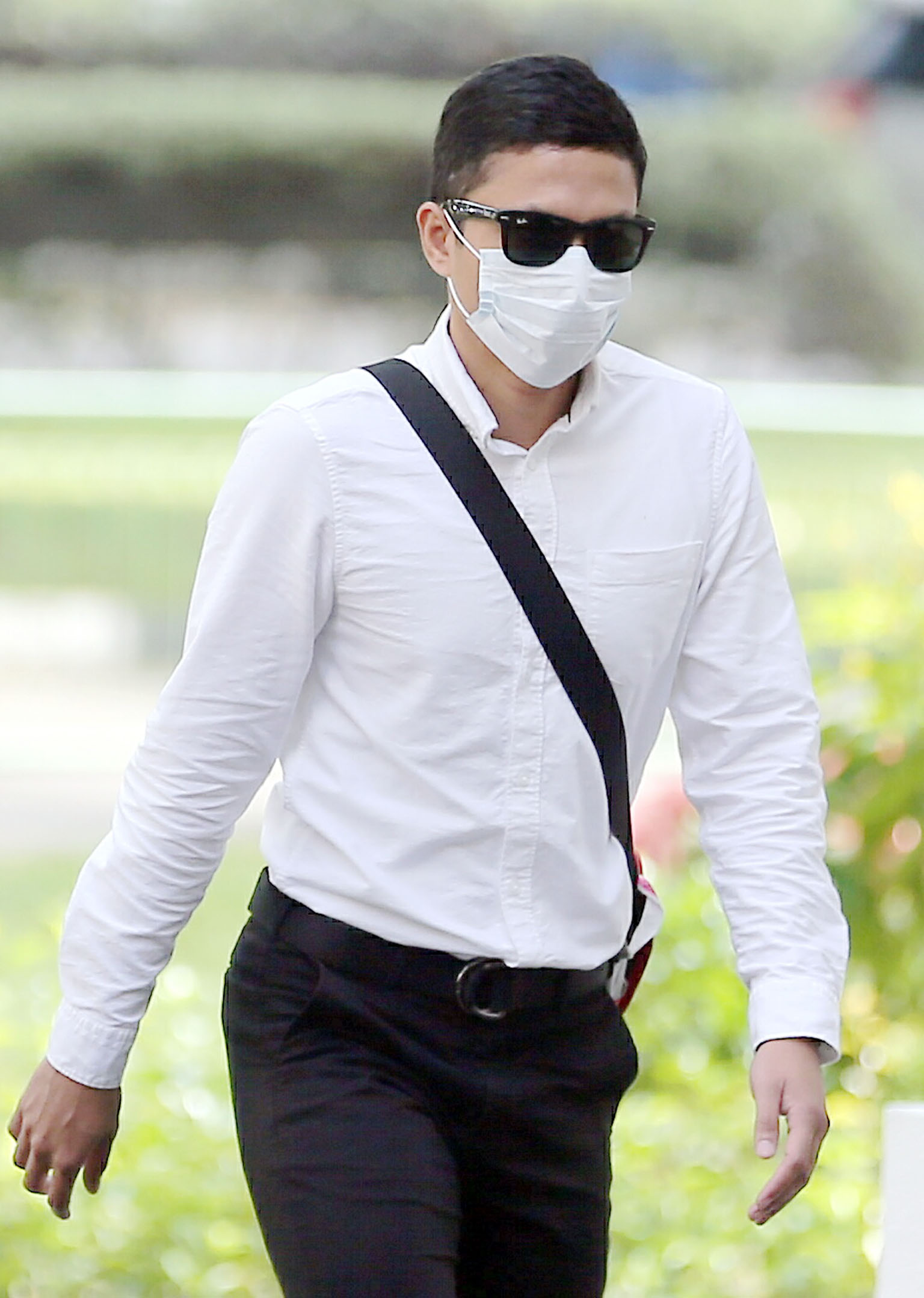 Staff Sgt Muhammad Riduan Mohamed Sairi (above) and two other officers had carried Cpl Kok Yuen Chin to the pump well, and he thought "everything was going to be over after we put him down".