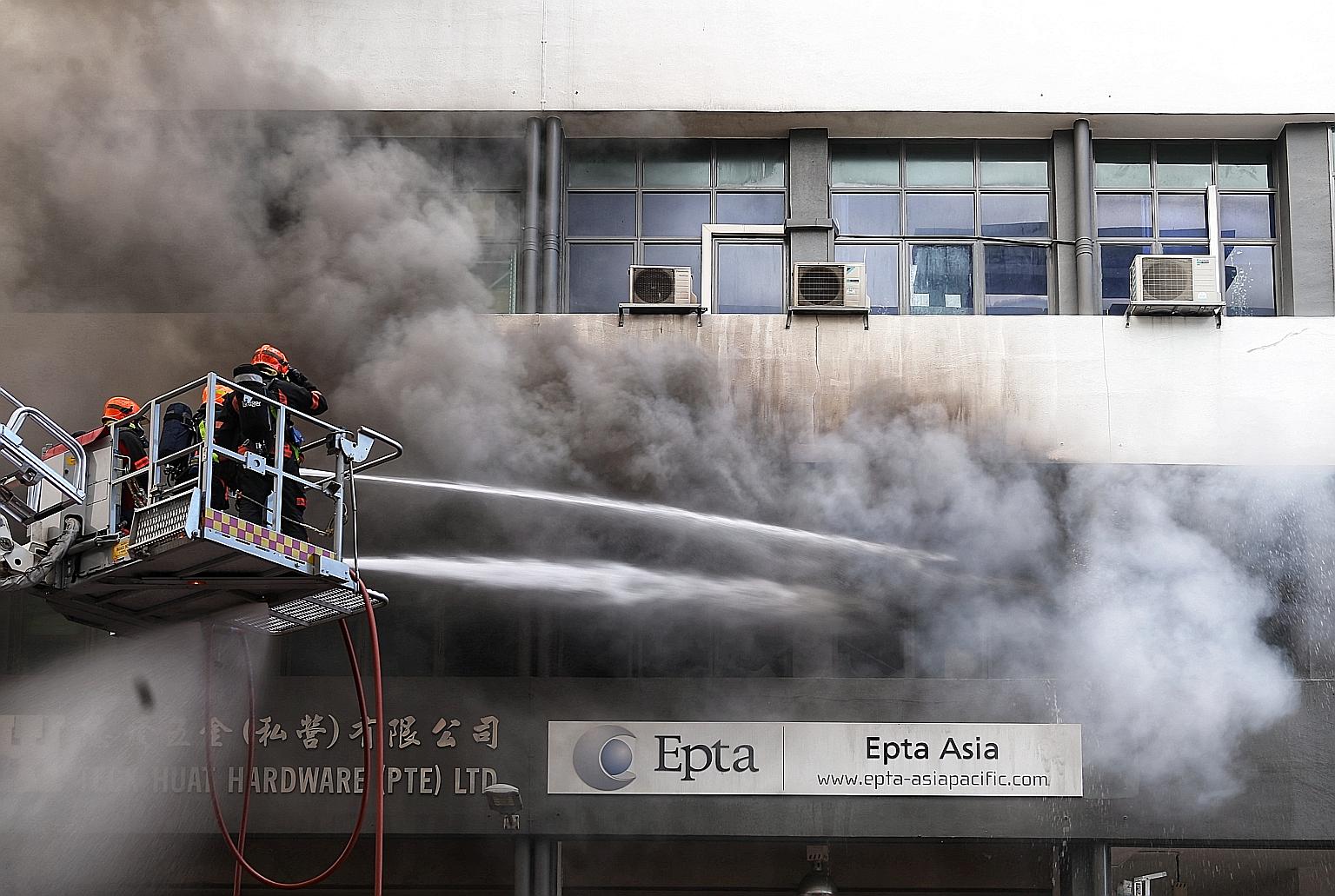 Fire safety in older buildings may be boosted | The Straits Times