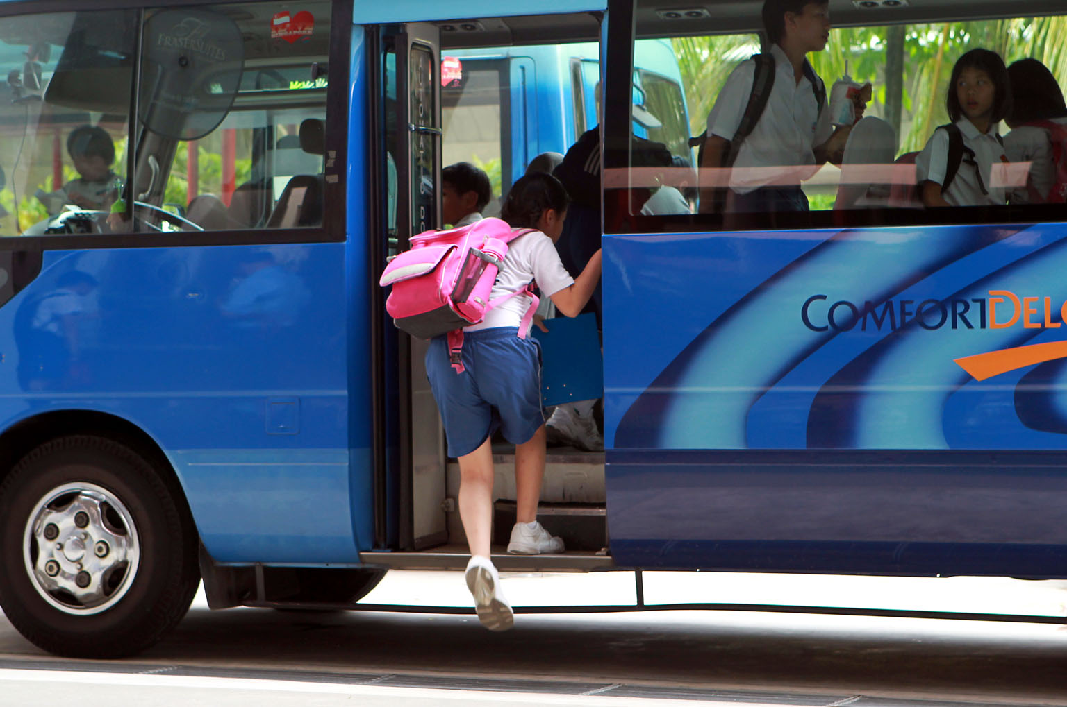 In the survey, parents were asked questions about their children's bus routes, fees, payment schedule and how satisfied they were with the services. They were also asked whether their current school bus fees and duration of the journey are reasonable