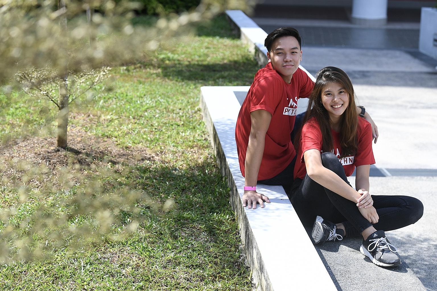 Temasek Polytechnic students Kenneth Lim and Cecilia Soh are both keen to apply for the new programme, as it will allow them to graduate with a degree faster. It will also provide job security as they will return to their sponsoring companies after g