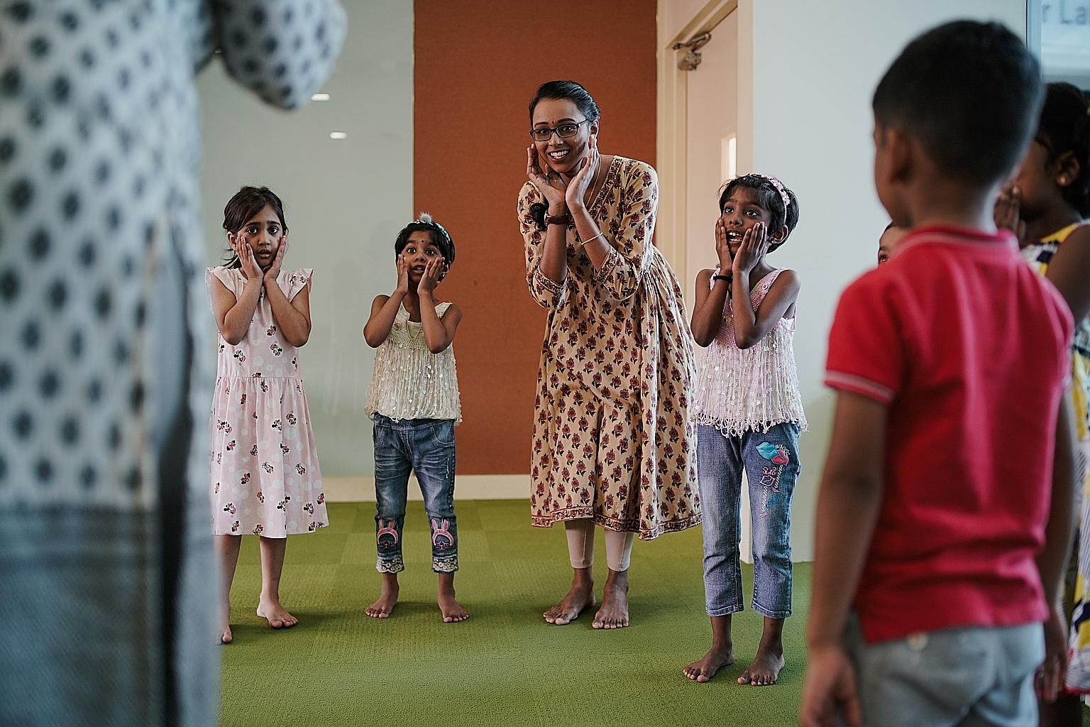 Sinda aims to get more households to speak Tamil. The Indian community self-help group says that 40 per cent of the 250 children who enrolled in its 20-week Tamil enrichment course do not have any exposure to the language at home. It wants to do a st