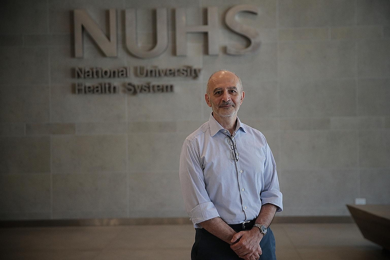 The treatment for leukaemia was developed by Professor Dario Campana of the National University of Singapore.