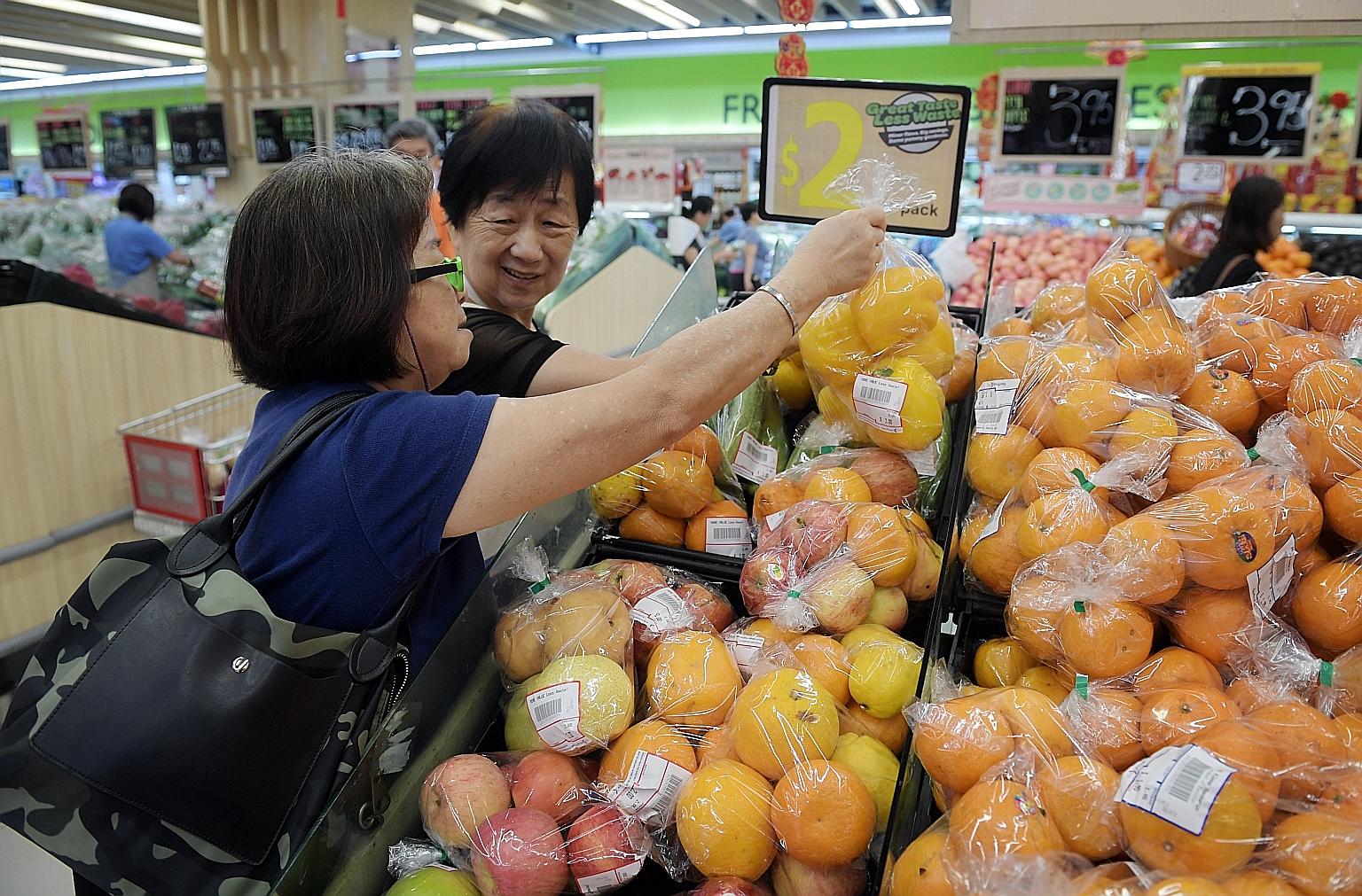 Food wastage occurs when food close to best-before dates and vegetables that look unappealing are left on the shelves and thrown away.