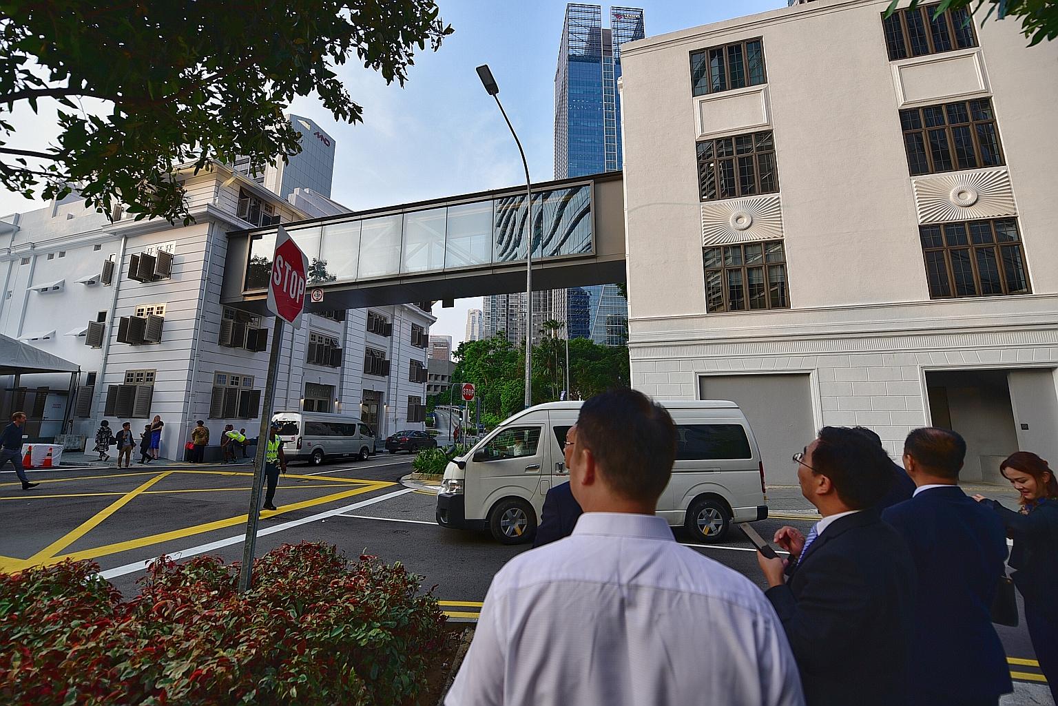 The Maxwell Chambers Suites, an extension wing of the dispute resolution complex Maxwell Chambers, was launched yesterday.