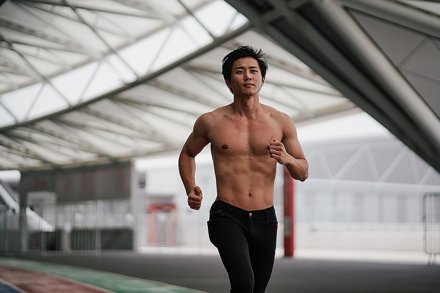 Mr Calvin Alexander Neo is one of 30 finalists at this year's Mr World Singapore pageant. In 2009, he was sentenced to 13 years' jail and 15 strokes of the cane. While in prison, he did well in his O and A levels, which secured him a place at NUS aft