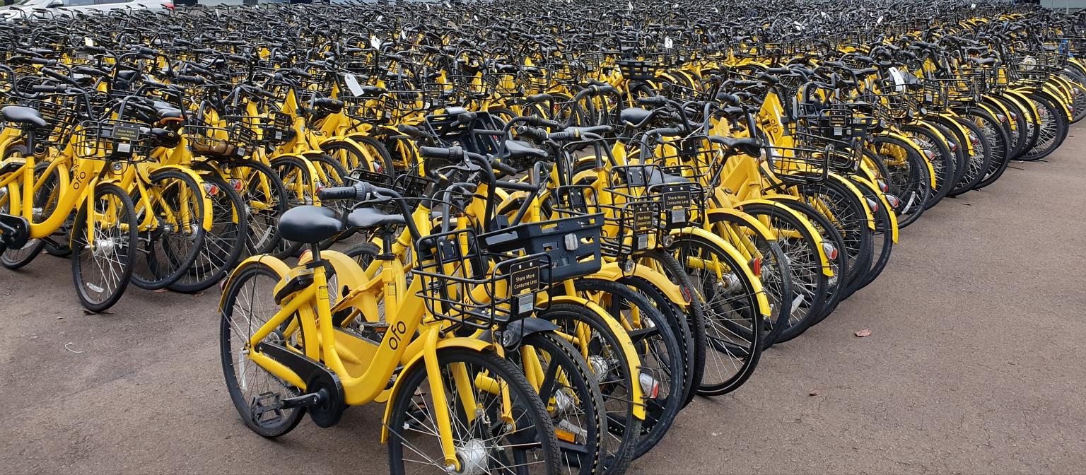 The $29,995 collected by the Land Transport Authority from the sale of 5,999 bicycles will be donated to charity. LTA had found these bikes indiscriminately parked or abandoned around Singapore.
