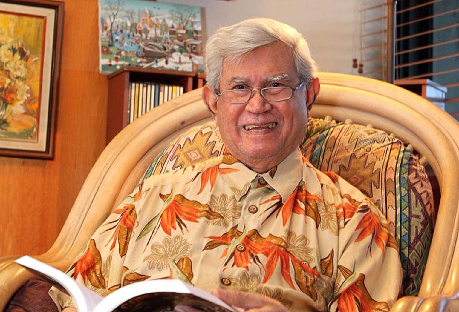 Mr Joseph Conceicao, seen here in a photo taken in 2011, was Katong MP from 1968 to 1984, and served as Singapore's Ambassador to Indonesia and to the Soviet Union, as well as High Commissioner to Australia.