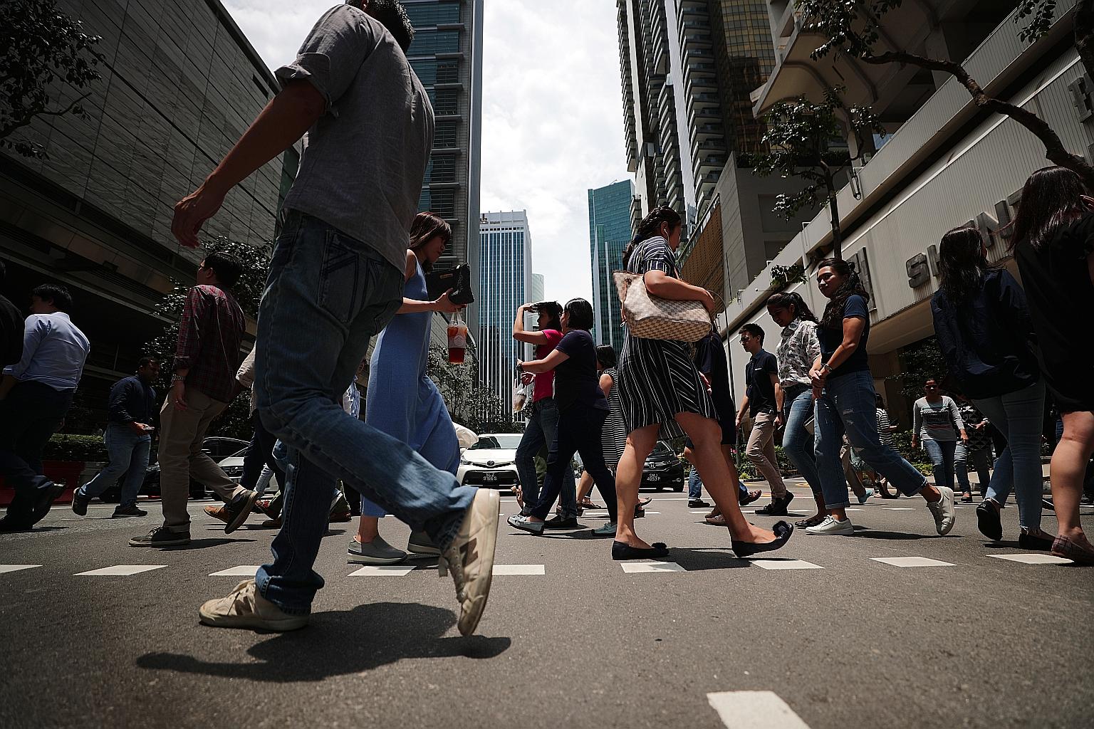 While workers are worried, the economic slowdown has not caused a big hit on jobs so far, Prime Minister Lee Hsien Loong said in his Mandarin speech during the National Day Rally. "We have experienced cyclical downturns like this in the past, and we