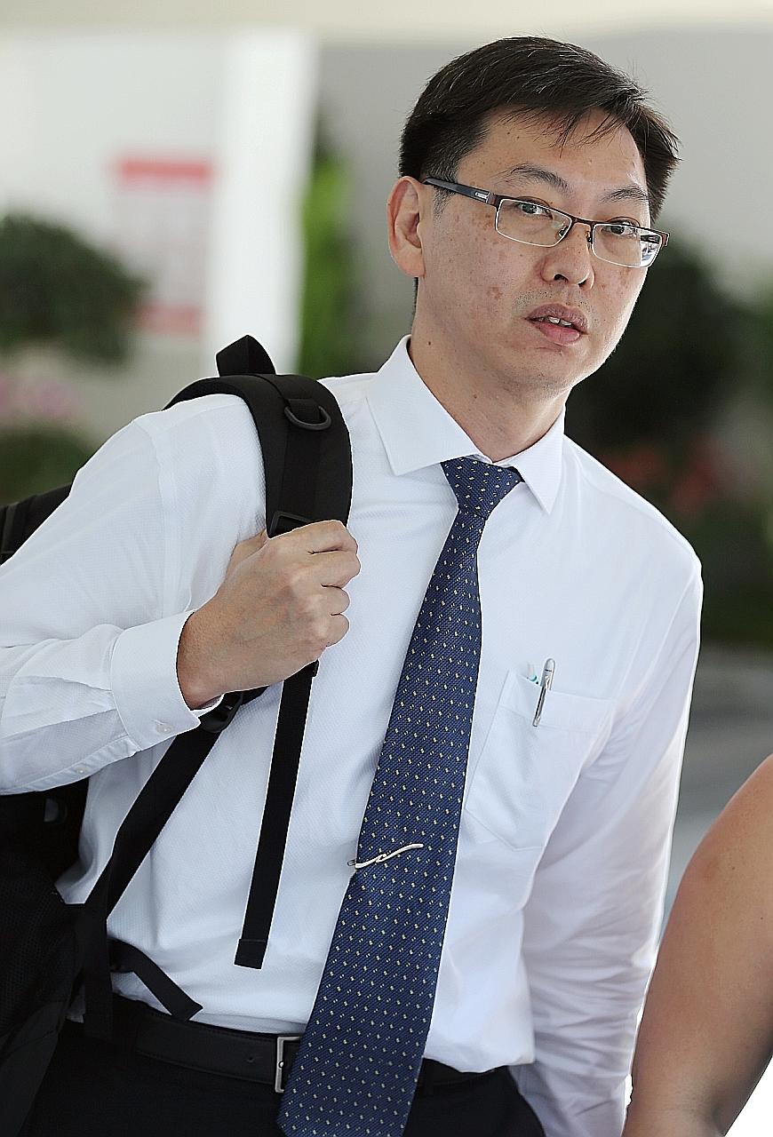 Lui Weng Sun allegedly neither confirmed nor denied pulling down a woman's bra cup and touching her breast in November 2017.