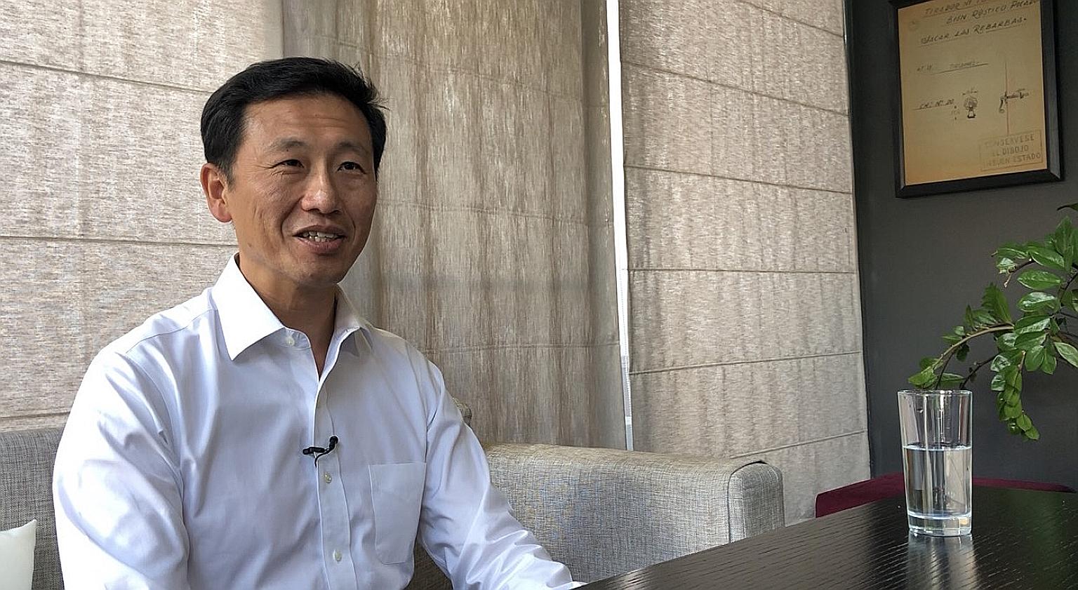 Education Minister Ong Ye Kung said workers need to be adaptable and open to the different ways that work is being done.