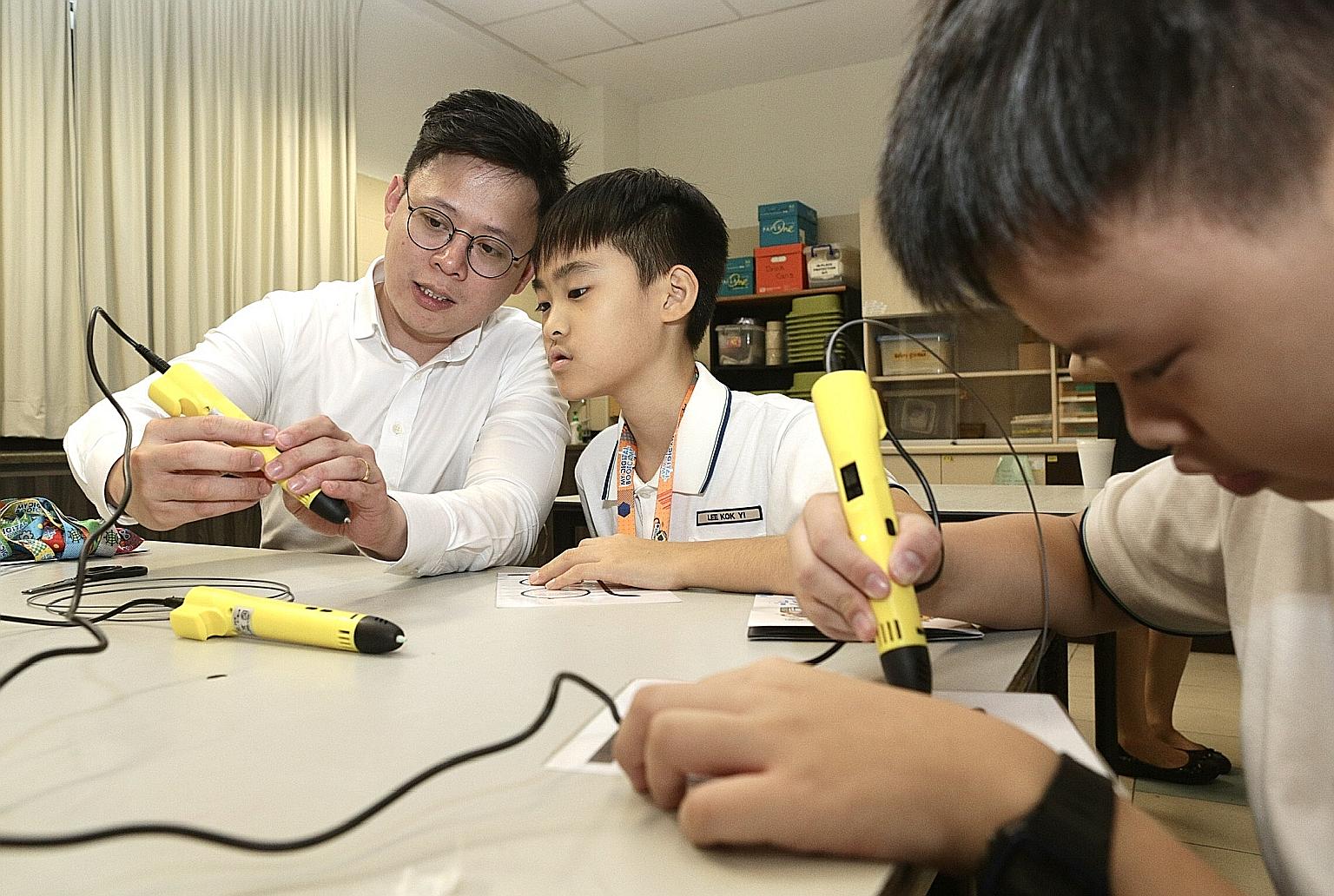 My Digital Bootcamp was launched yesterday with a two-day workshop for 100 pupils at Townsville Primary School (above) and Pathlight School. It teaches pupils programming concepts and the programming language Scratch to create robots and navigation t