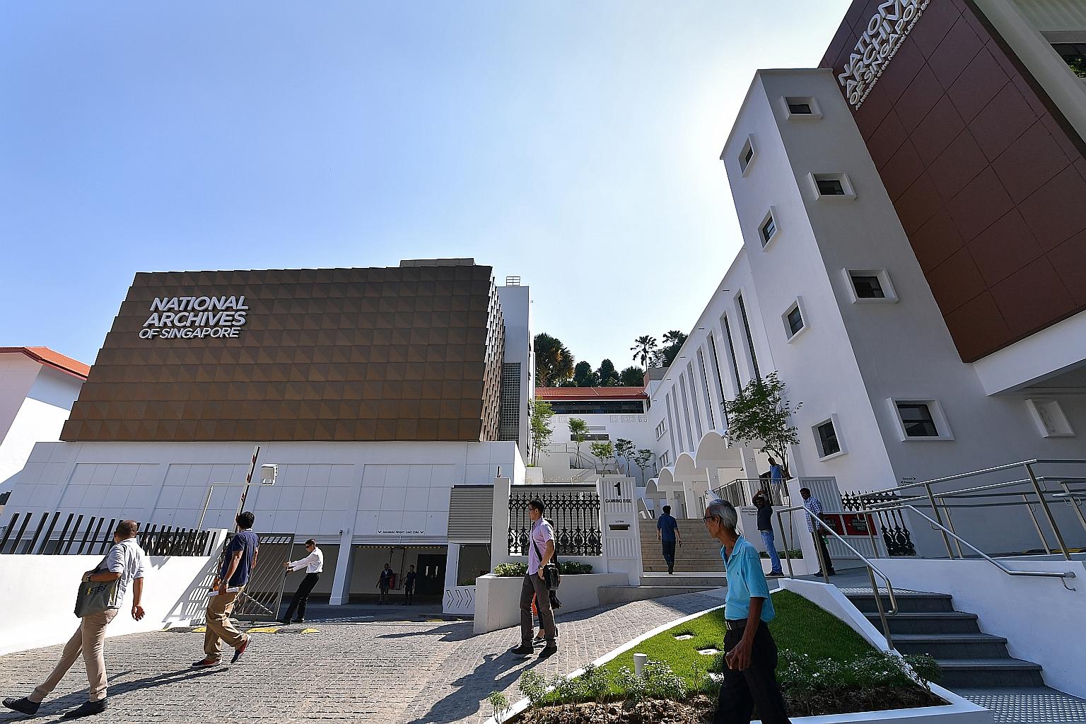 The National Archives of Singapore holds about two million government records over 25 years old as public archives. Records are considered for declassification when they are 25 years old. Not all can be released for open access, especially those rela