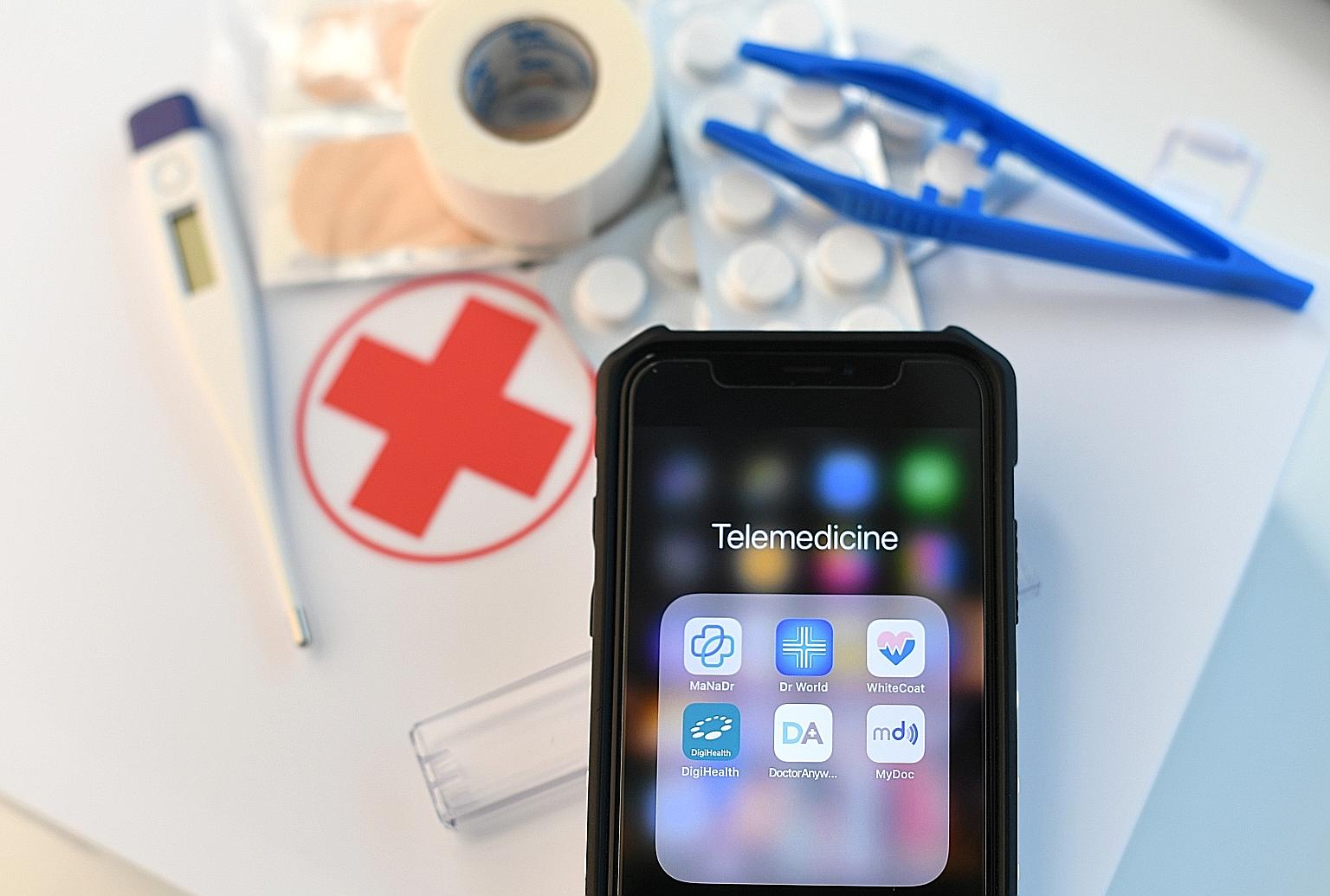 To obtain a teleconsultation, a patient downloads a telemedicine app, creates an account and, after answering a few questions, will be connected to a doctor via video link on his device. The cost of a video consult varies with each provider, but is a