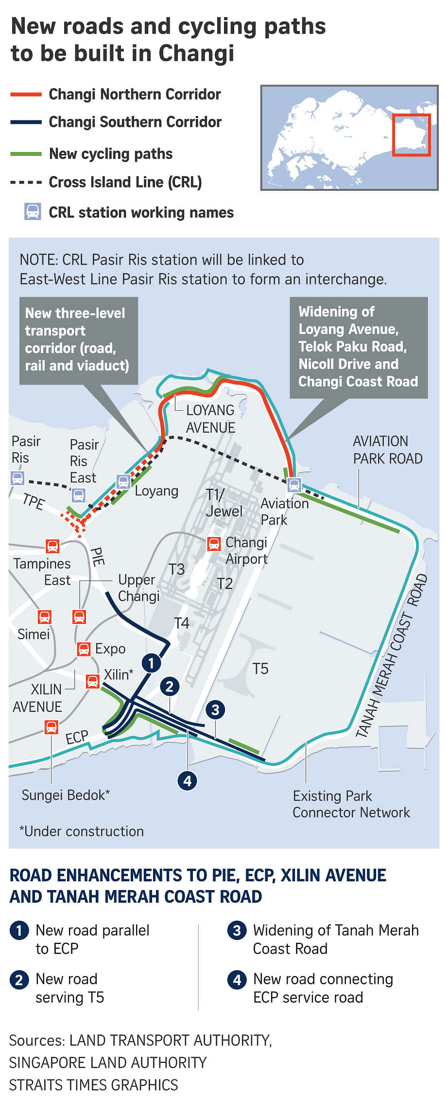Plans in the pipeline for Changi Airport's Terminal 5 to be linked to 2 new  MRT lines