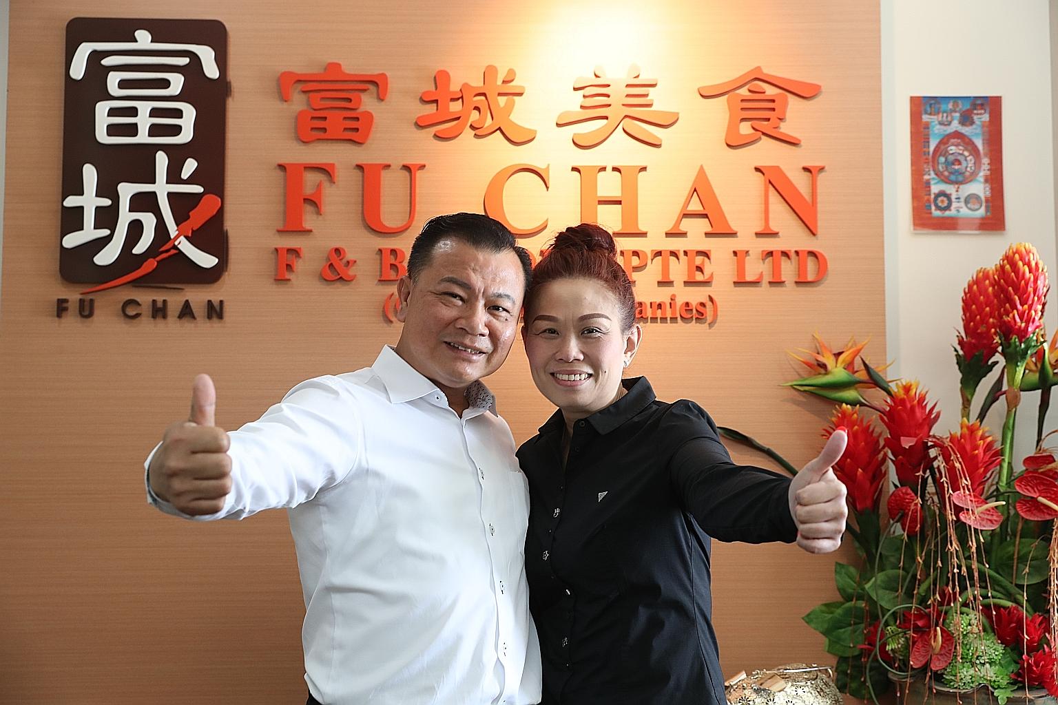 Mr Winston Chu Chee Keong and his wife, Madam Pamela Leow Poh Hoon, gave $300,000 to Sian Chay Medical Institution and $250,000 to Nanyang Technological University in July. Mr Chu's company operates 14 coffee shops - some under the Fu Chan brand - an