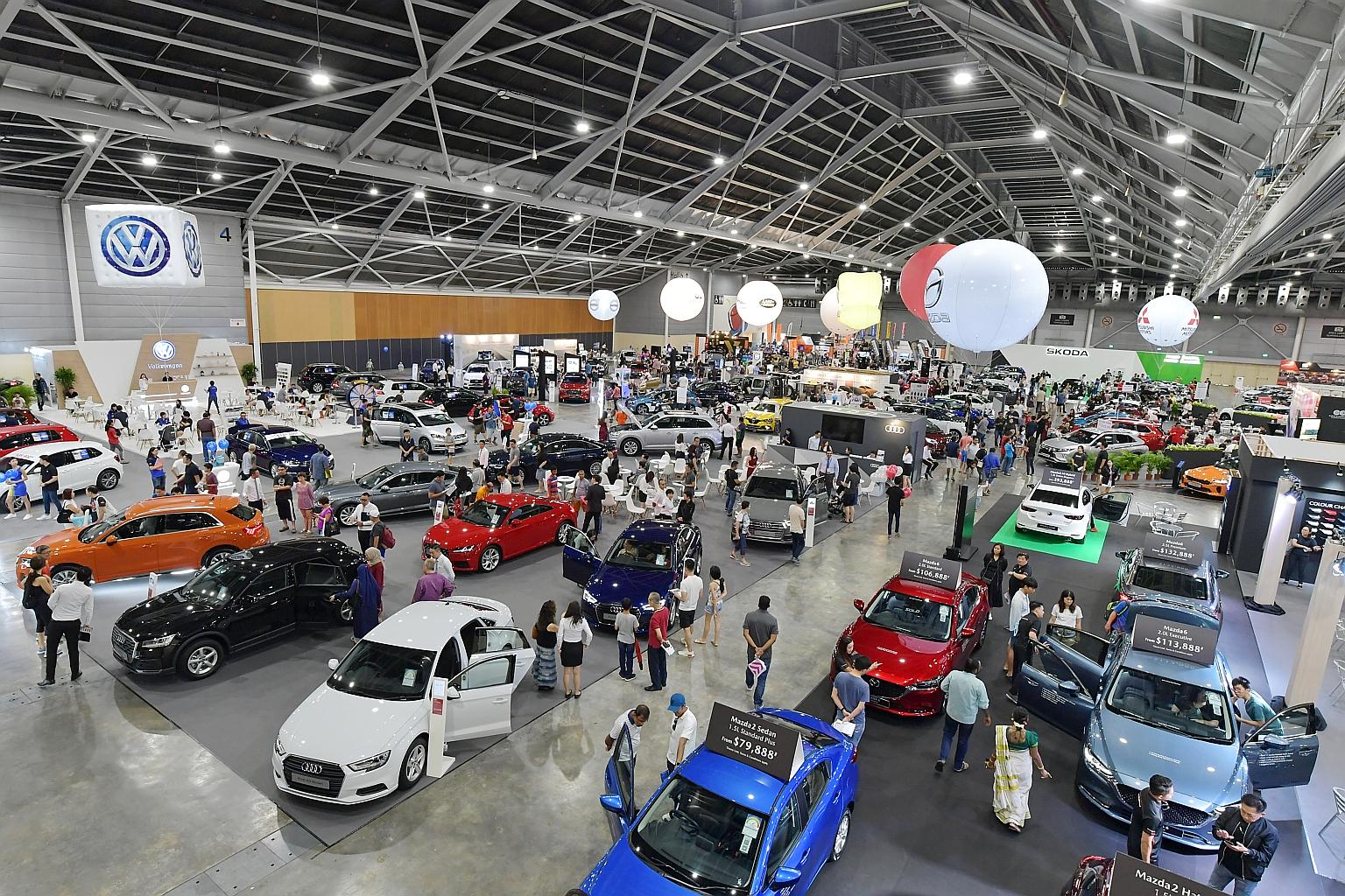 When sales manager David Lo, 44, turned up at The Cars@Expo 2019 show yesterday, he came ready with a plan. He said: "I've returned again to The Cars@Expo after purchasing a car in 2016 as you can really find better deals and discounts here. Although