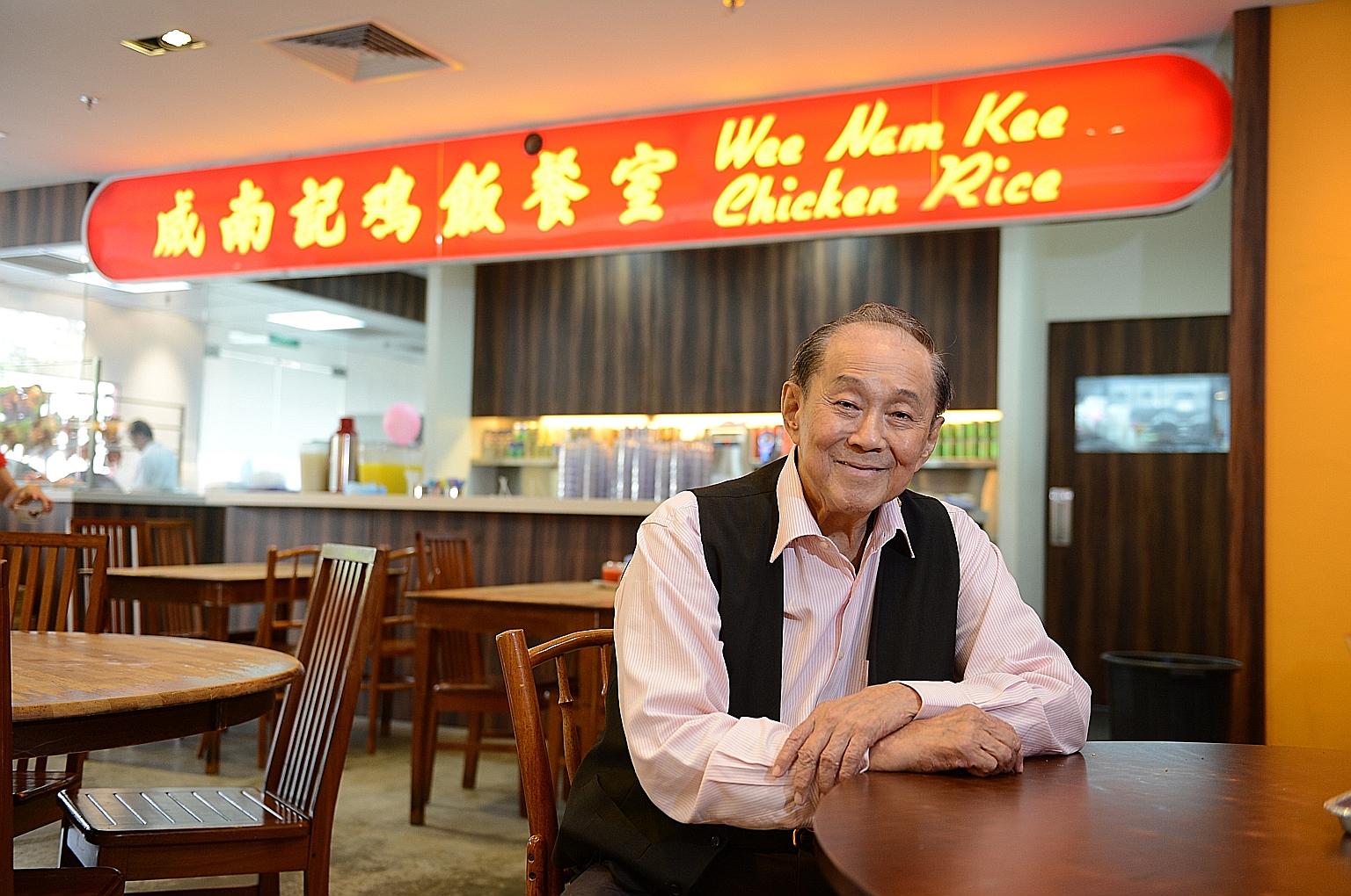 Mr Wee Toon Ouut founded Wee Nam Kee Chicken Rice in 1989 and oversaw its growth and expansion.