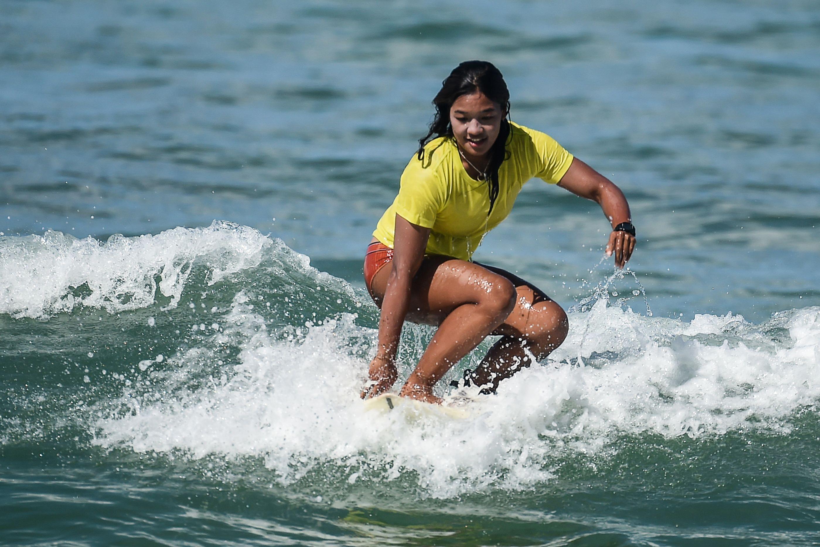 Far out Myanmar's first surfing team to take off at SEA Games