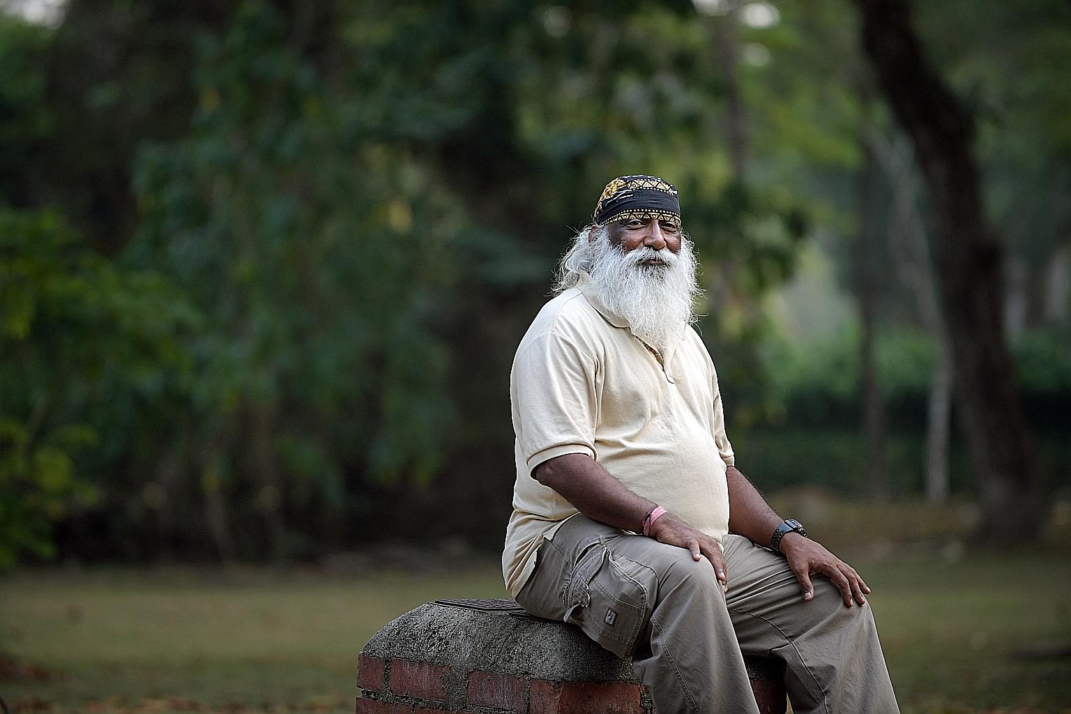 The death of conservationist Subaraj Rajathurai sparked an outpouring of grief from the public and the nature community yesterday. ST PHOTO: ALPHONSUS CHERN