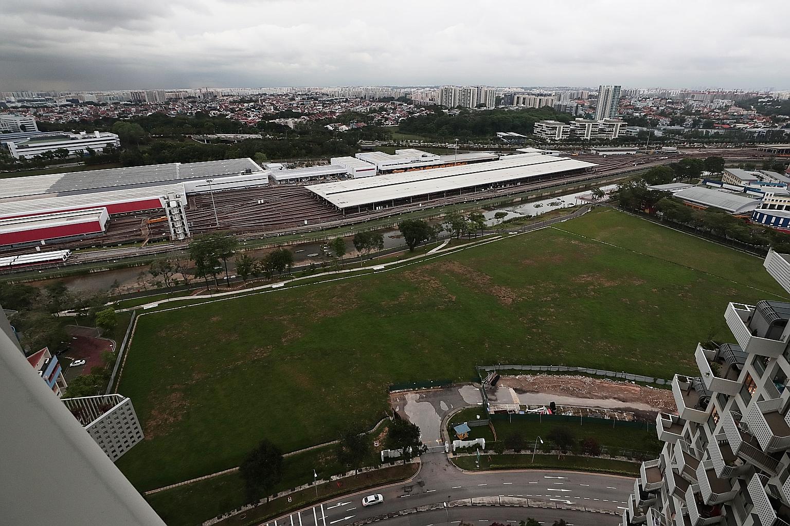 The Bishan East site for the proposed public housing development used to house the ITE College Central's Bishan campus until it moved out in 2013. The campus was then taken over by St Joseph's Institution until end-2016. ST PHOTO: KELVIN CHNG