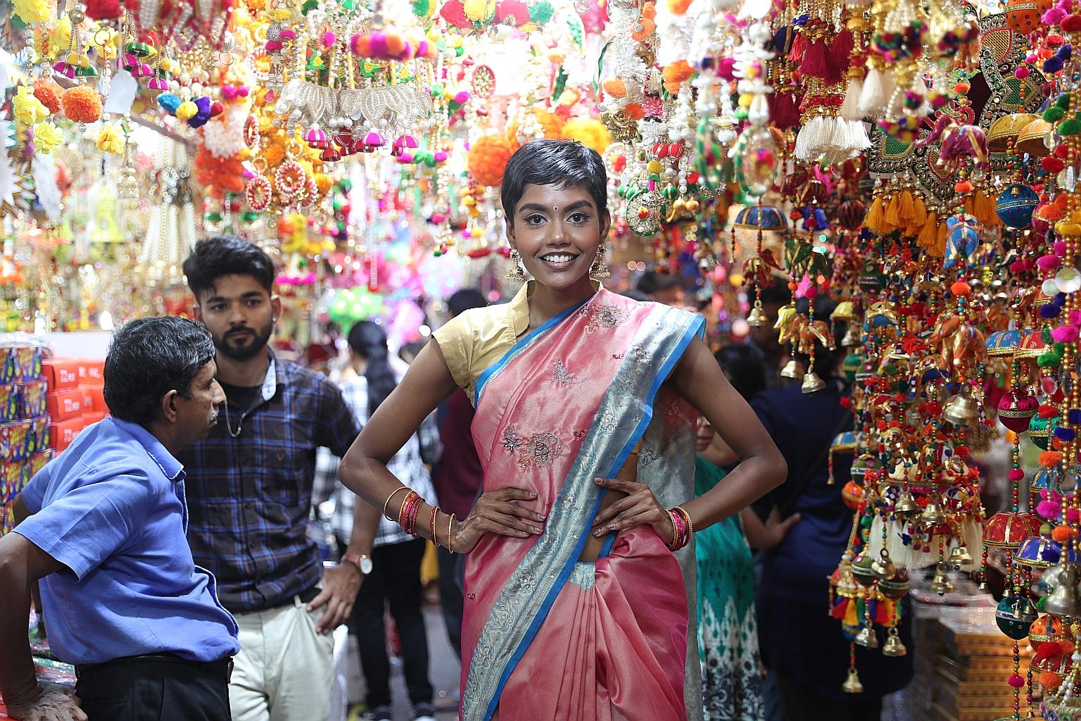 Miss Mohanaprabha beat nine other contestants to be crowned Miss Universe Singapore 2019 during the finals at Zouk on Oct 17. ST PHOTO: TIMOTHY DAVID