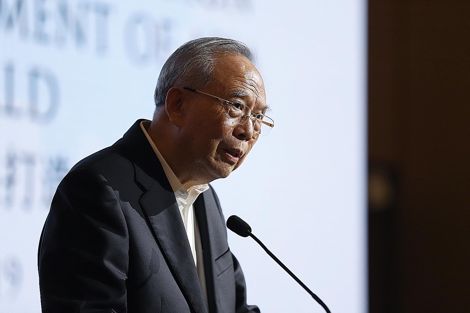 Former Chinese vice-premier Zeng Peiyan says China, the US and the world need the two giant economies to cooperate rather than decouple. He believes that if decoupling is left unchecked, "it would be a disaster for both China and the United States an