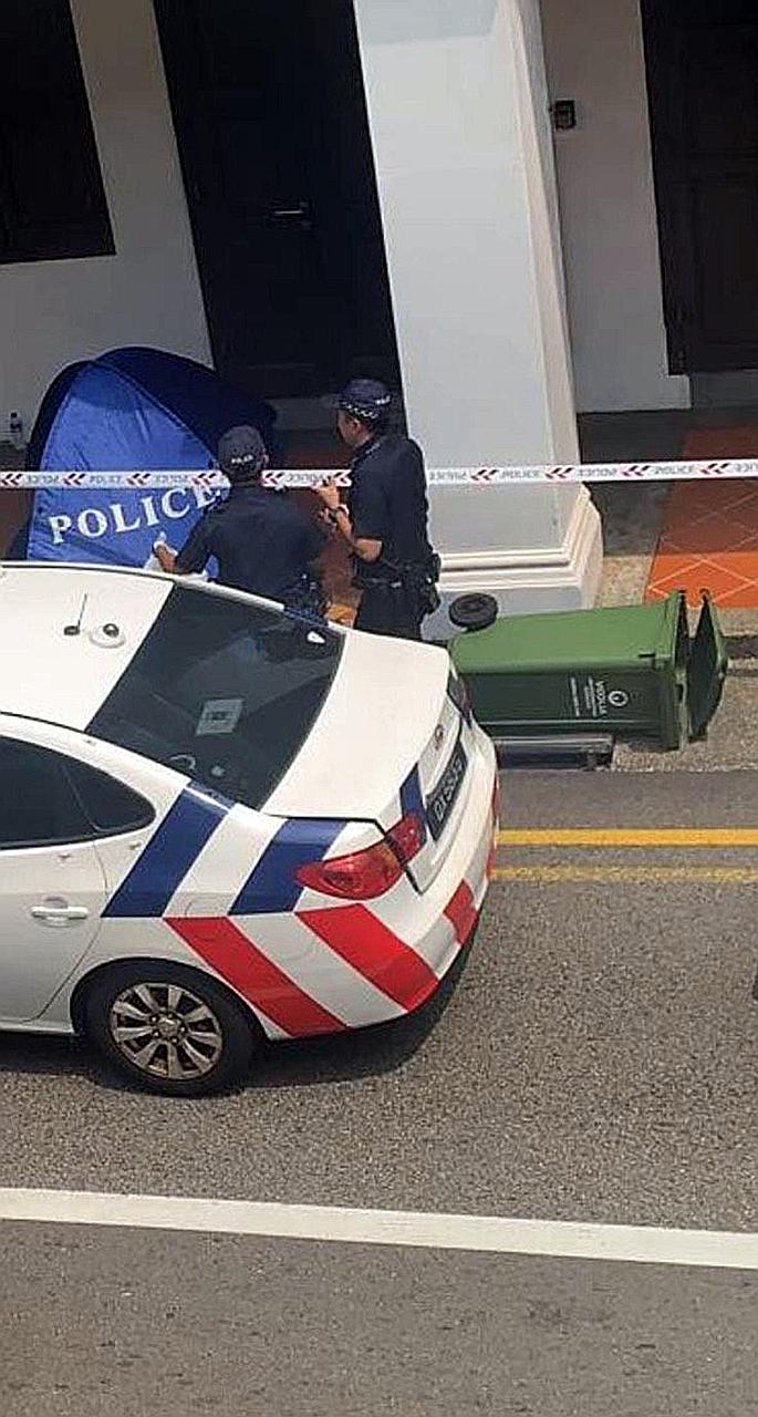 A 46-year-old man died yesterday after he was detained by five members of the public in Niven Road for allegedly taking upskirt videos of a woman. When officers arrived, he was motionless and had no pulse, police said.