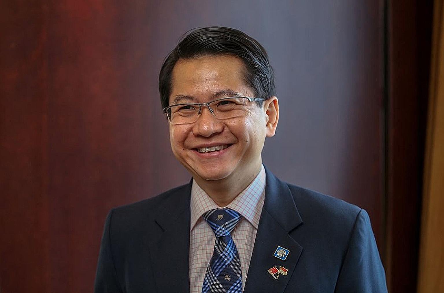 Outgoing Ambassador to China Stanley Loh will be Second Permanent Secretary at the Ministry of Foreign Affairs from Nov 18.