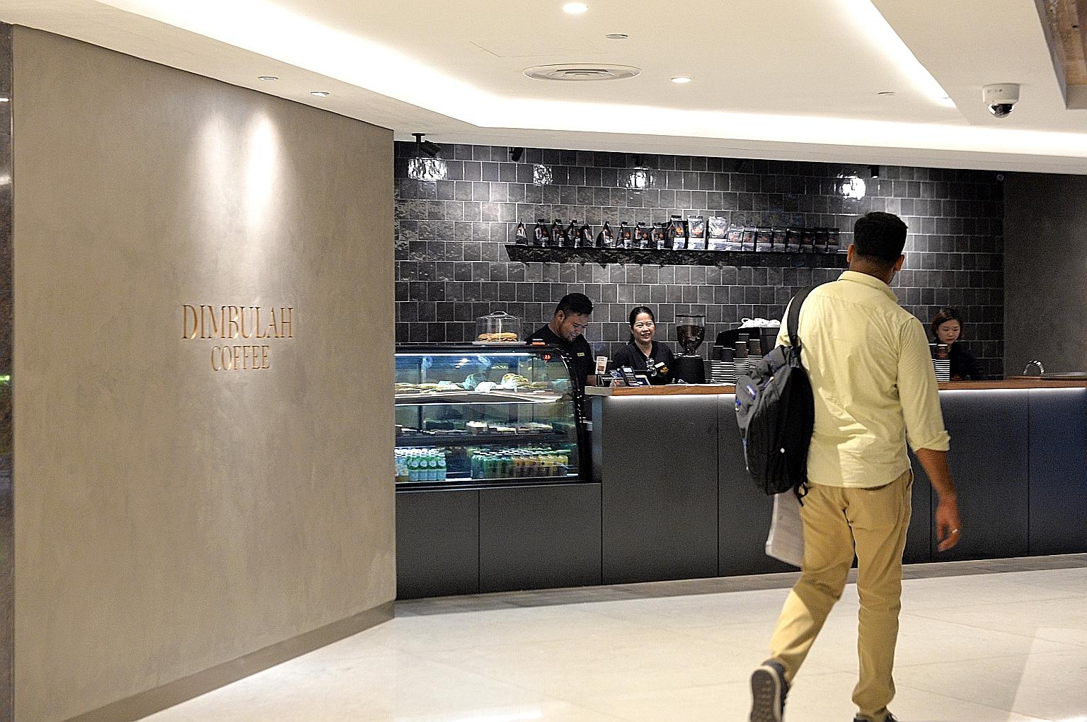 The Dimbulah Coffee outlet in Republic Plaza. The company is countersuing founder Christopher Wanden for allegedly abandoning his post as managing director. ST PHOTO: KELLY HUI