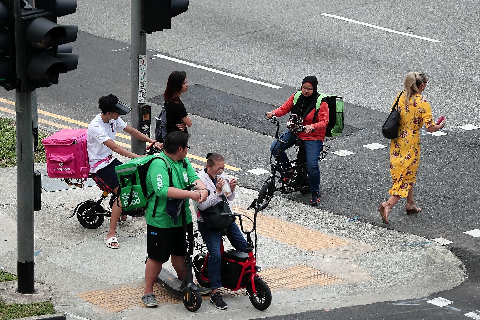 Food delivery riders and ride-hailing drivers may be earning more than in their previous jobs, but they could be vulnerable because of the lack of labour protection and opportunities for skills training, limiting their prospects for social mobility. 