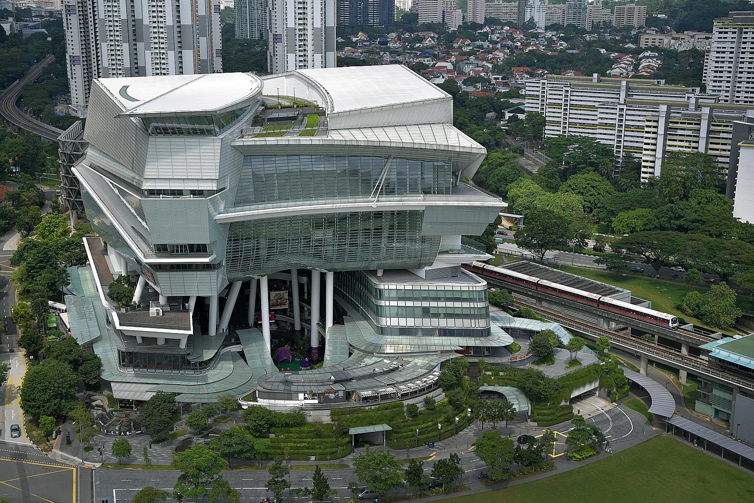 The New Creation Church said Savills Singapore valued The Star Vista at $296 million as of Oct 30. On Wednesday, it was announced that the church's business arm had acquired the mall for $296 million from CapitaLand.