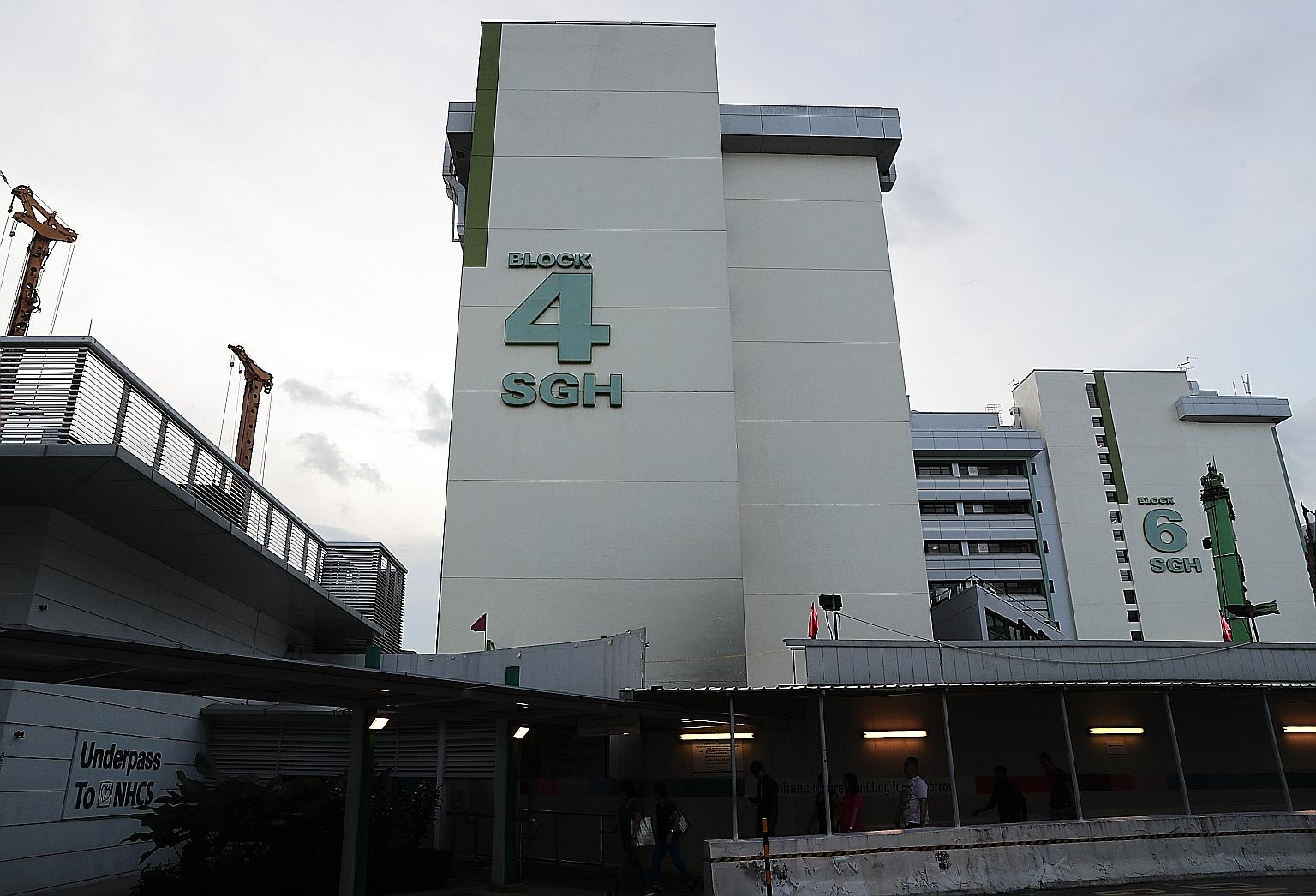 Among hospitals, Singapore General Hospital received the lion's share of the funds for needy patients, at $29.3 million. ST PHOTO: KELVIN CHNG