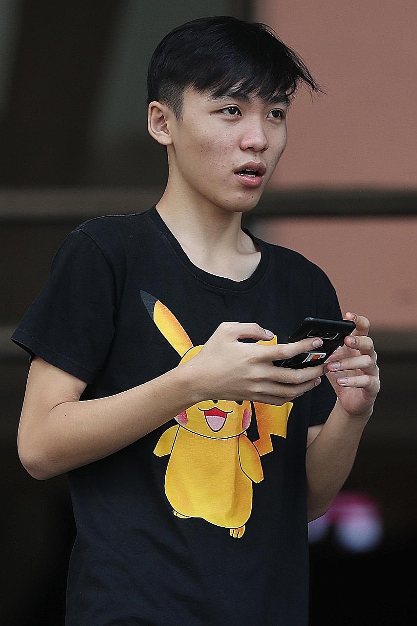 Brendon Lim Chun Hsien, 19, was charged yesterday with causing hurt by a rash act. He is out on $2,000 bail.
