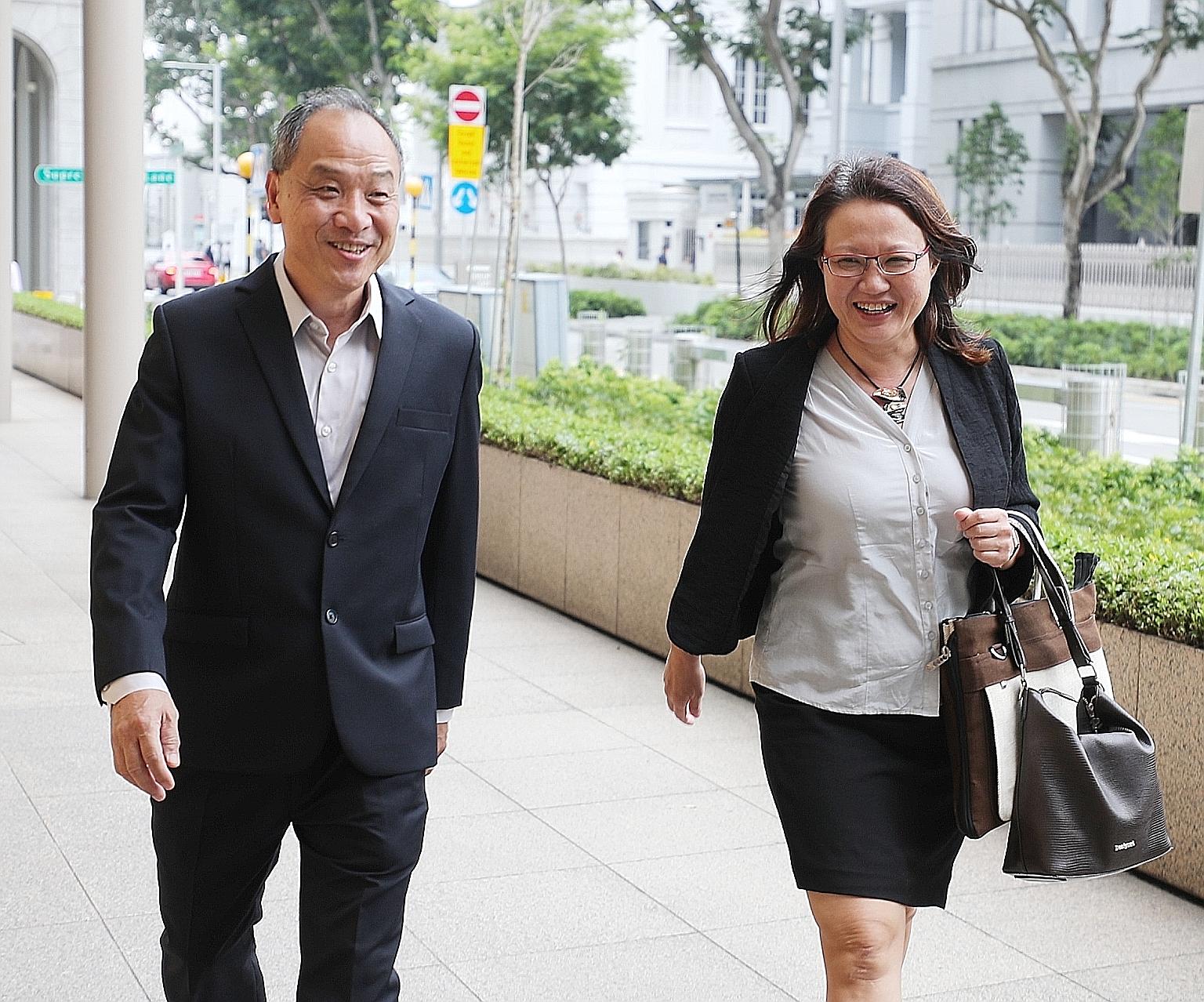 Parliament had previously voted on Nov 5 in favour of a motion calling on Ms Sylvia Lim and Mr Low Thia Khiang to discharge themselves from all financial matters at the Aljunied-Hougang Town Council.