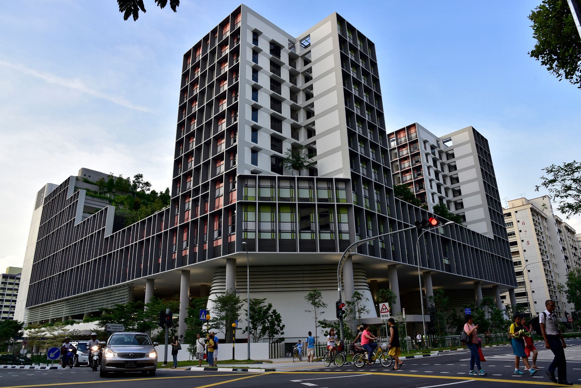 HDB Kampung Admiralty Housing in Singapore