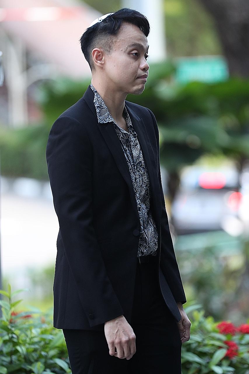 Lawyer M. Ravi's client, Daniel De Costa (left), was charged in court last year over an article published on The Online Citizen. ST FILE PHOTO