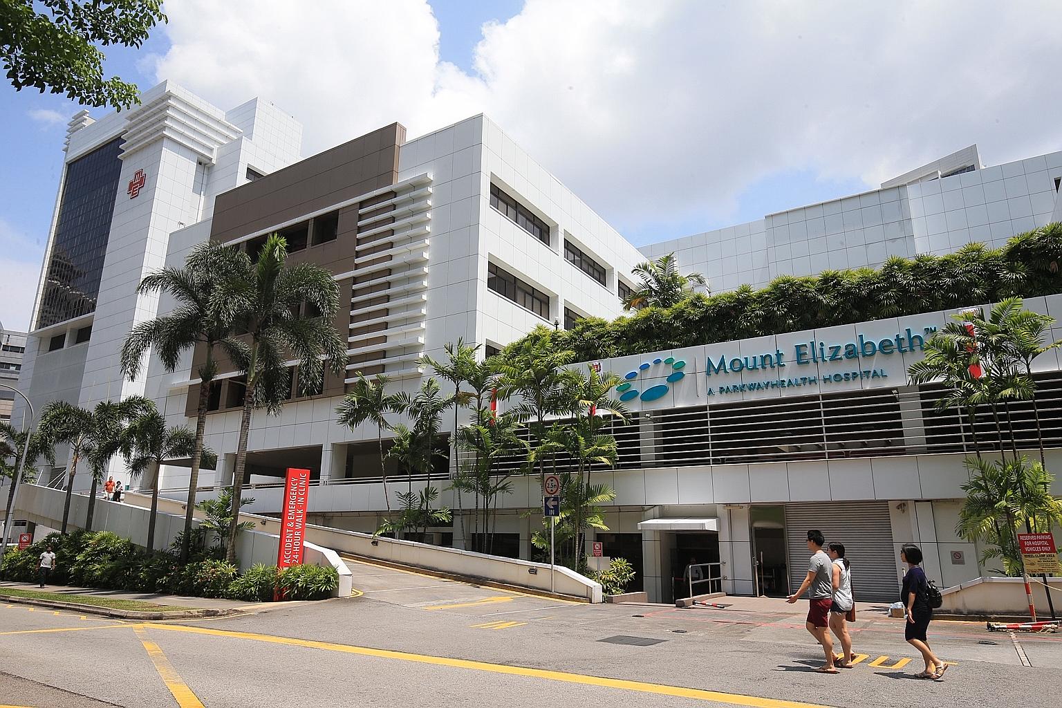 The Ministry of Health said that Mount Elizabeth Hospital is "not equipped or staffed to manage all forms of emergency cases", which was why the six victims were not taken there although it was near the accident site.