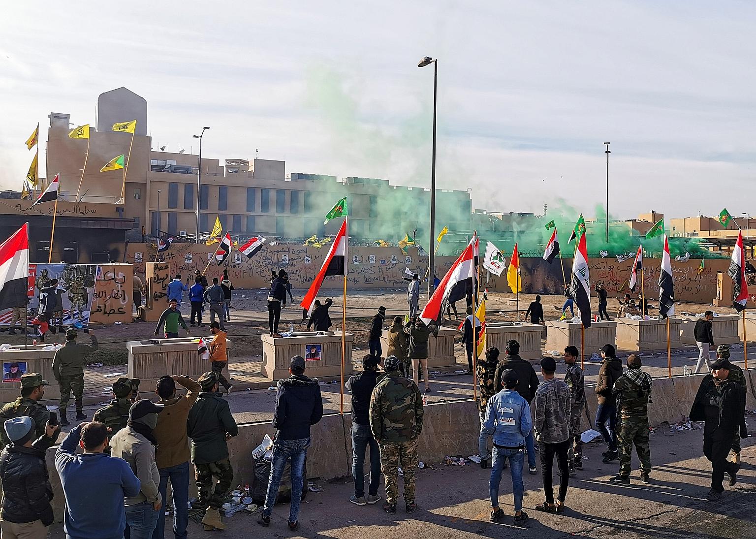 US deploys 750 soldiers after embassy attack in Iraq | The Straits Times