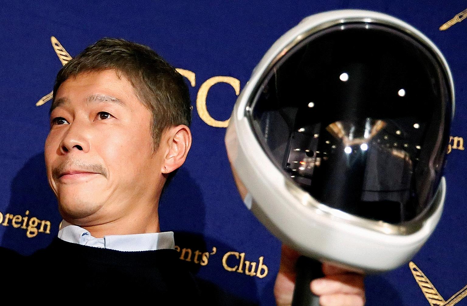 Mr Yusaku Maezawa will give $12,000 each to 1,000 Twitter followers, selected at random.