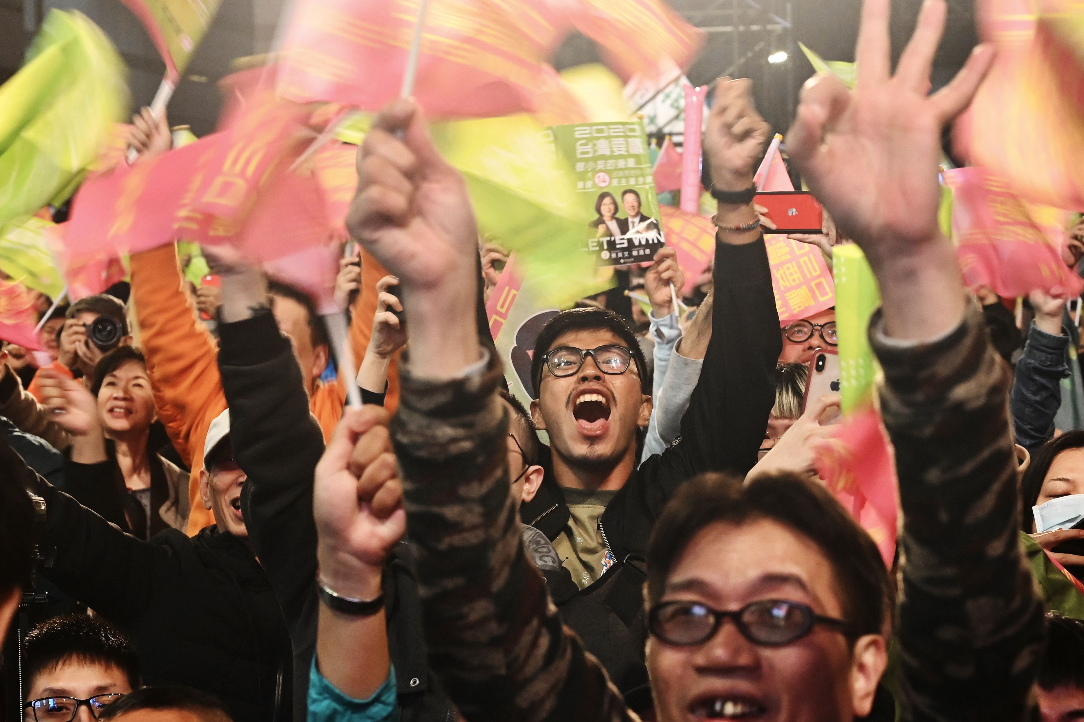 Taiwan Elections: Tsai Ing-wen Re-elected President With 57% Of Vote In ...