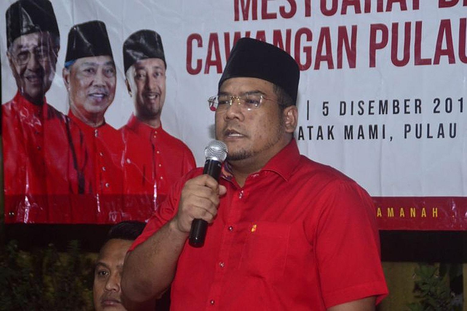 Selangor state assemblyman Adhif Syan Abdullah is among a group of 17 detained during a police raid at an office space in Puchong, Selangor state, early on Sunday. PHOTO: ADHIF SYAN ABDULLAH / FACEBOOK