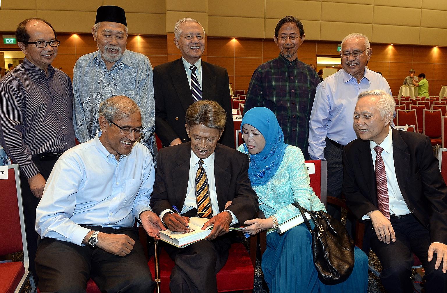 Mr Saidi Shariff went back to conducting training courses for young leaders after stepping down as an MP in 1984.