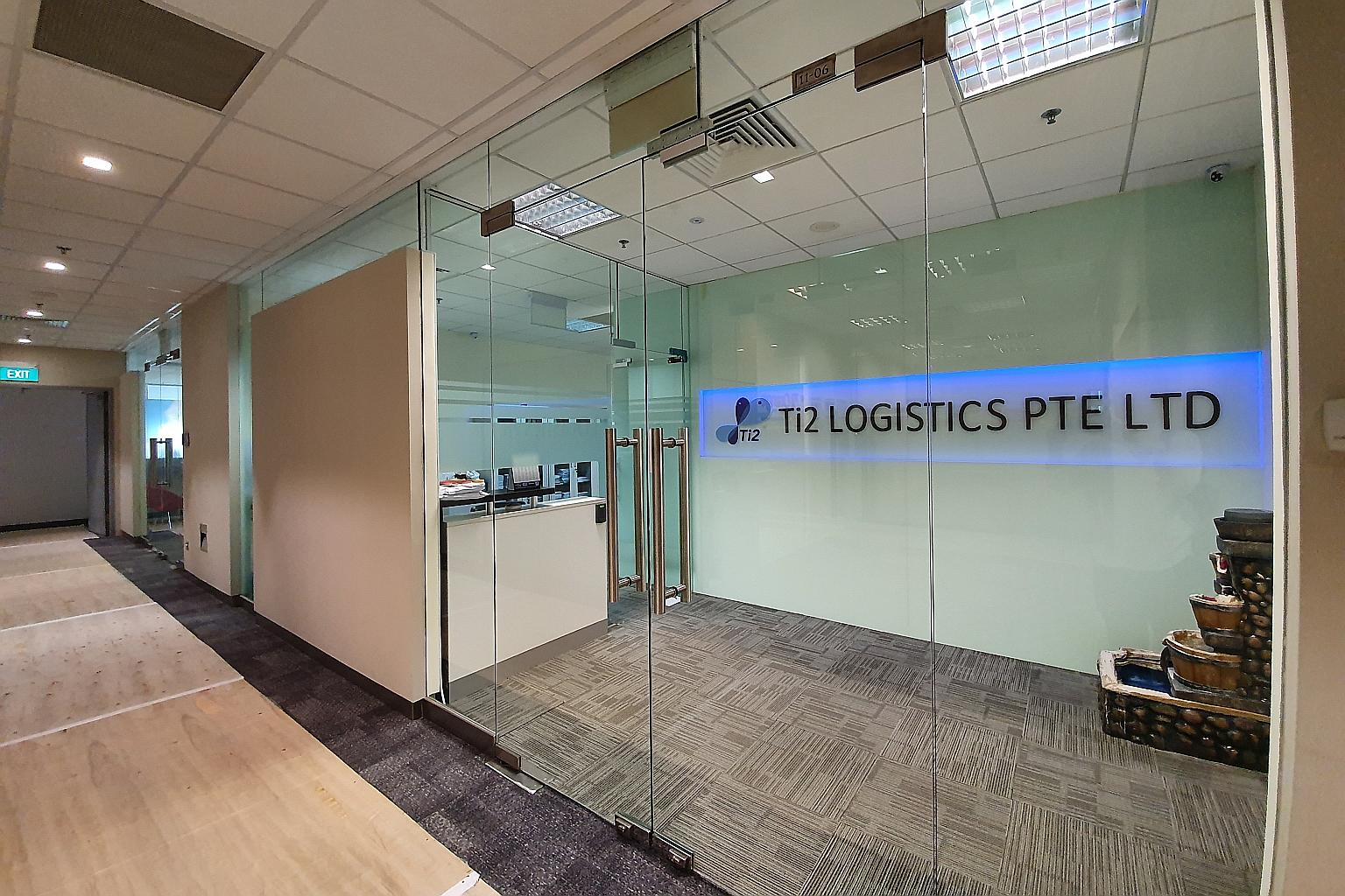 Ti2 Logistics was charged in the State Courts yesterday with making a false declaration to the Controller of Work Passes in an employment pass application. The Manpower Ministry has debarred the firm from hiring new foreign workers and renewing exist